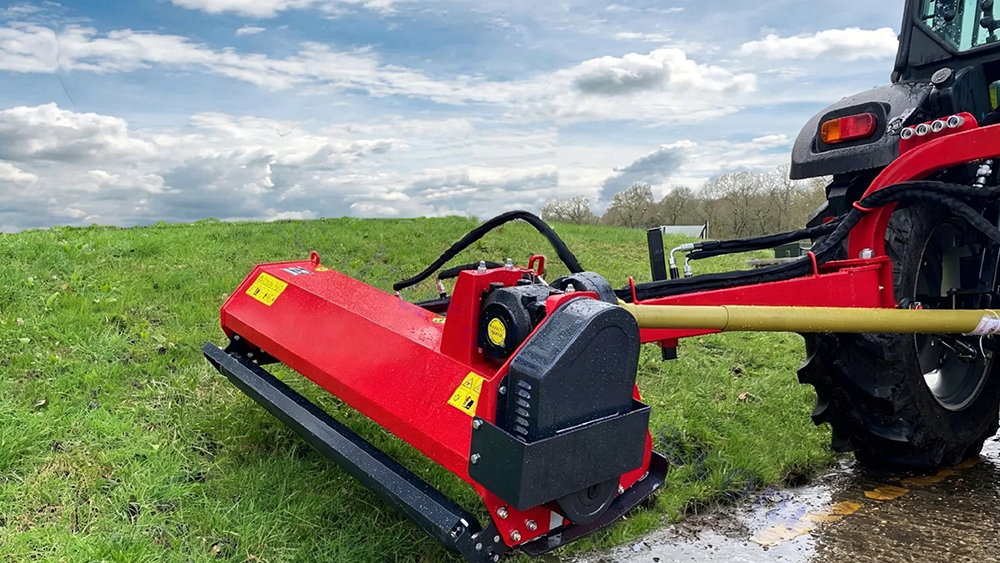 flail mower gearbox application