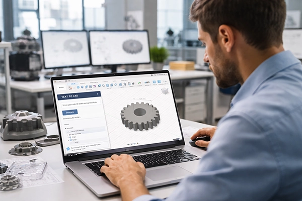 PTO gearbox CAD design engineer workstation