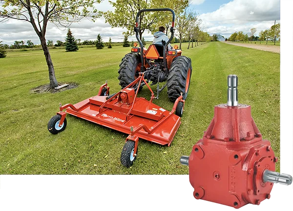 tractor finish mower